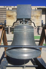 Obraz premium Replica of Liberty Bell, State Capitol, Phoenix, Arizona