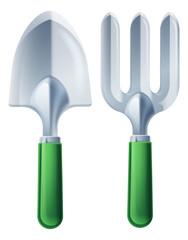 Trowel and Gargen Fork Tools