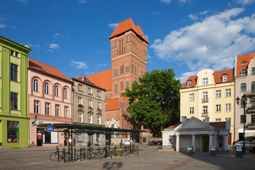New Town Square in Torun