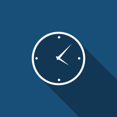 Modern Flat Time Management Vector Icon for Web and Mobile Appli