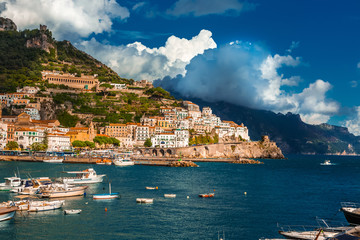 Fototapeta na wymiar Amalfi amazing view
