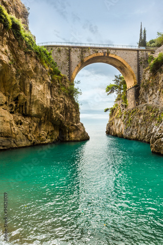 Beautiful Beach Fiordo Di Furore Amalfi Coast Costiera Amalfitana Beautiful Beach Fiordo Di Furore Amalfi Coast Costiera Amalfitana Italy