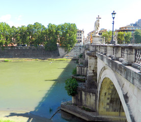 Castel SantAngelo bridge