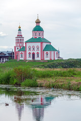Fototapeta premium Church of Elijah the prophet (1744), Suzdal