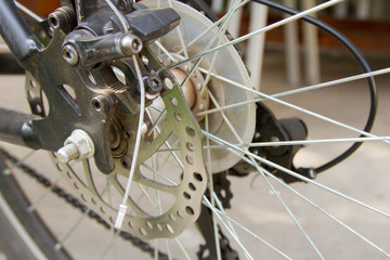 Obraz premium Disc bike