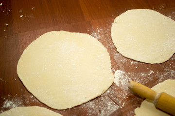 dough pizza pin