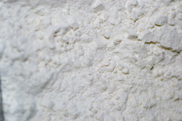 flour white background