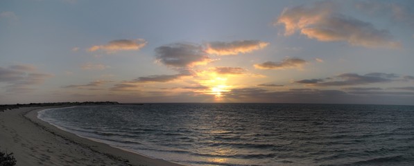 Sunset at Cape Range National Park, Western Australia