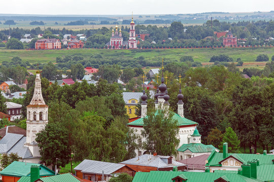 Suzdal City Aerial View, Russia