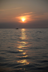 Obraz premium Abend am Meer