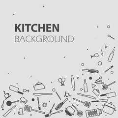 Kitchen background