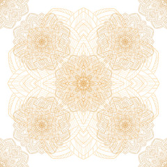 Seamless background with doodle lace.