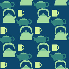 Seamless pattern of utensil