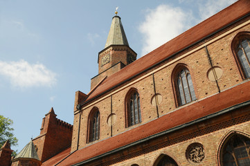Fototapeta na wymiar Brandenburg an der Havel - Turm von St. Peter und Paul