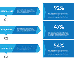 Minimal infographics. Vector