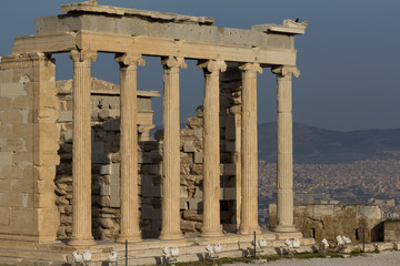 Fototapeta premium Acropolis in Athens, a World Heritage Site