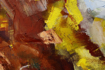colorful oil paint texture closeup , beautiful background art