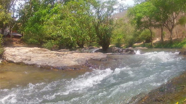Mountain river  Mae Khan/Opkhan national park, Chiang Mai Thailand
