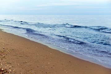 Obraz premium Beautiful calm sea in the morning