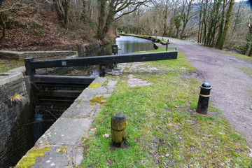 Canal lock, Neath  Canal.