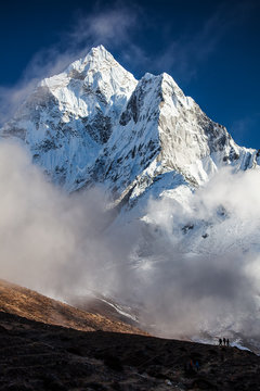 Beautiful landscape of Himalayas mountains