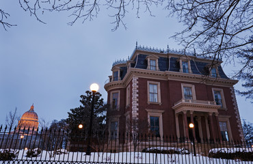 Governor´s Mansion and Missouri State Capitol Building