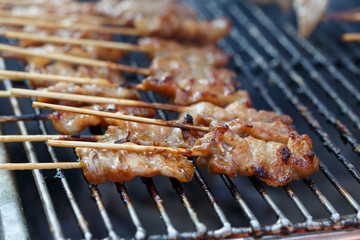 Grilled pork