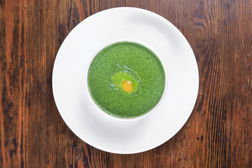 spinach cream soup