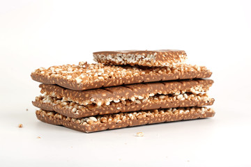 Puffreis mit Vollmilchschokolade