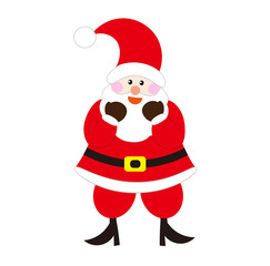 サンタクロース　クリスマス　素材　