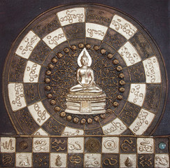 Traditional Thai style painting