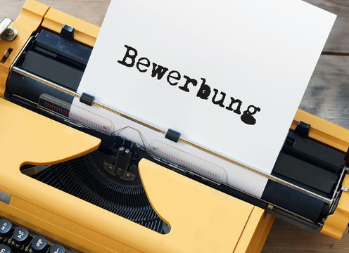 Bewerbung