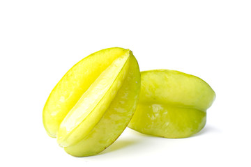 star apple isolated on white background