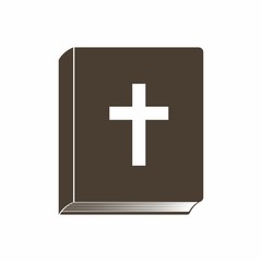 Icon of the Bible. Vector Illustration