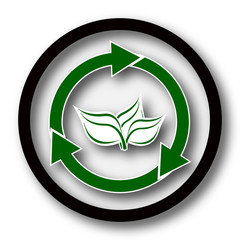 Recycle arrows icon