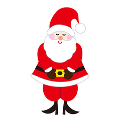 サンタクロース　クリスマス　素材　
