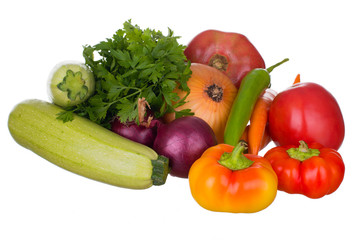 Vegetable isolated