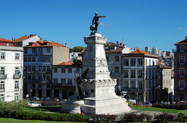 Denkmal von Heinrich dem Seefahrer in Porto