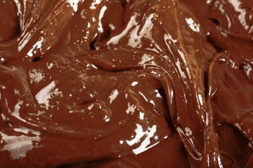 Chocolate as background