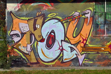graffiti nella periferia di Torino