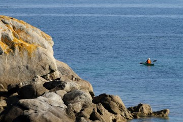 randonn&eacute;e en kayak de mer en bretagne