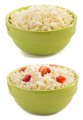 cottage cheese in bowl