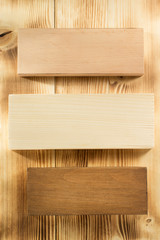 board panel on wood