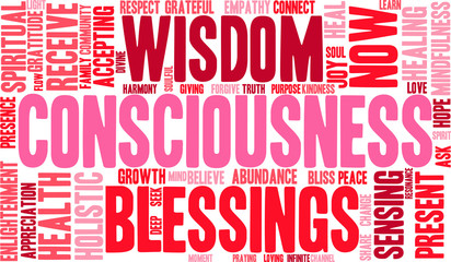 Consciousness Word Cloud