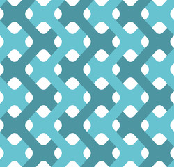 Plexus tapes seamless pattern. Abstract background of weavings.