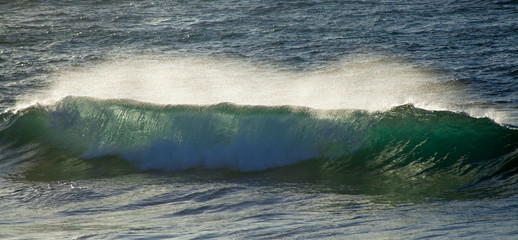 breaking waves