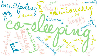 Co-Sleeping Word Cloud