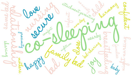 Co-Sleeping Word Cloud