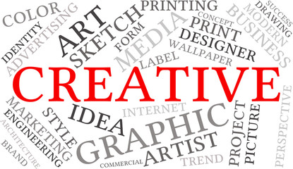 Creative Business Word Cloud