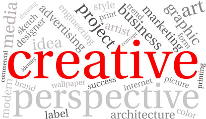 Creative Business Word Cloud
